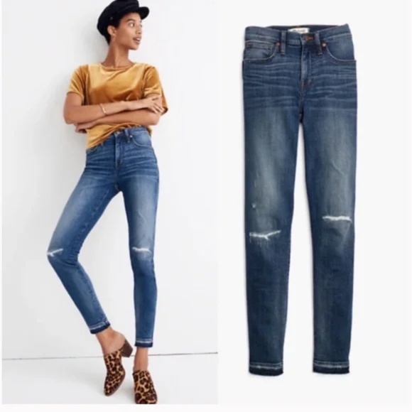 Madewell Denim - Madewell 9" High-Rise Skinny Jeans